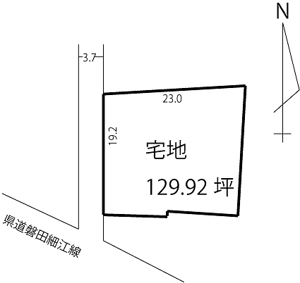 静岡県磐田市宮之一色 土地