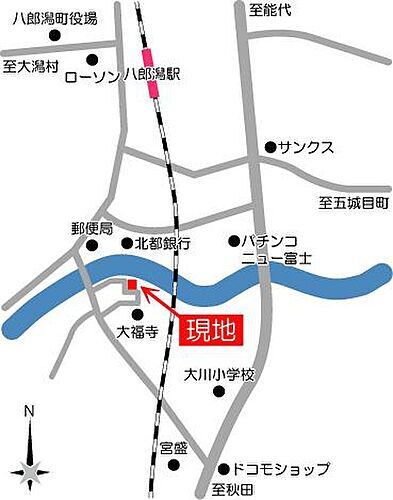 秋田県南秋田郡五城目町大川大川字東屋布 230万円