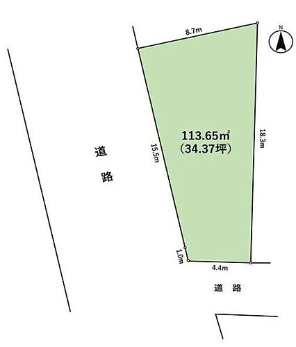 神奈川県厚木市妻田南１丁目 土地