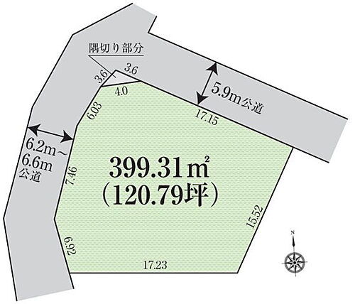埼玉県越谷市大成町６丁目 建築条件付土地