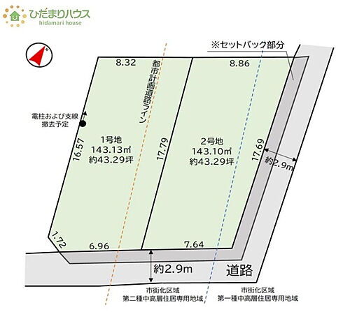 茨城県取手市台宿２丁目 土地
