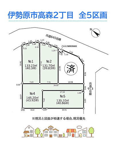 神奈川県伊勢原市高森２丁目 土地