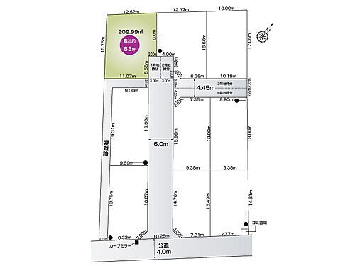 埼玉県鴻巣市松原３丁目 建築条件付土地