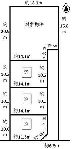愛知県豊橋市三ツ相町 土地