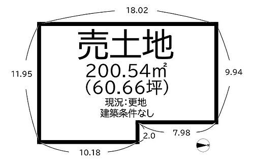 奈良県大和高田市大字西坊城 土地