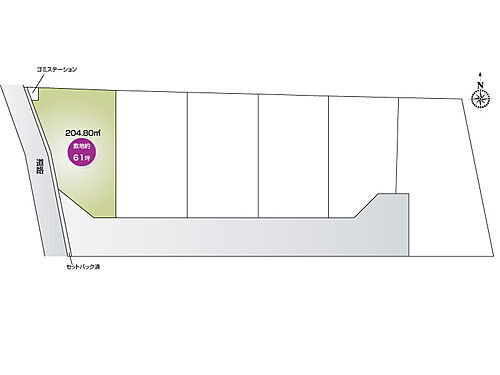 栃木県小山市大字横倉 建築条件付土地