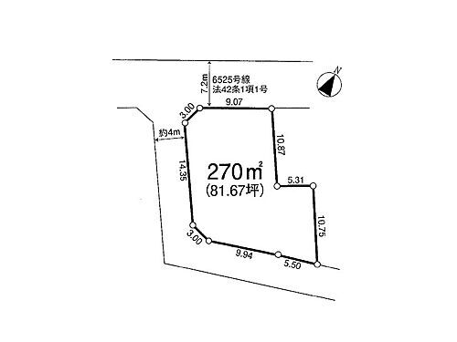埼玉県ふじみ野市亀久保 土地