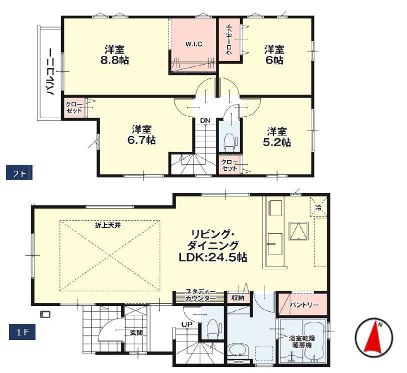 南沢又字松北町２（上松川駅） 2848万円・2998万円