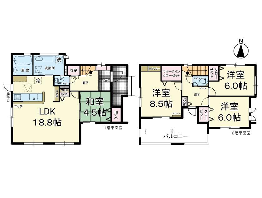 (1棟)、価格4180万円、4LDK、土地面積230.31m<sup>2</sup>、建物面積122.35m<sup>2</sup> 