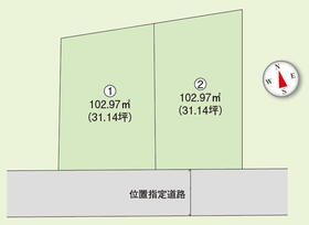 新京成電鉄「薬園台」駅徒歩9分、東葉高速鉄道「飯山満」駅徒歩16分の好立地に、全２区画の分譲地が登場予定です。