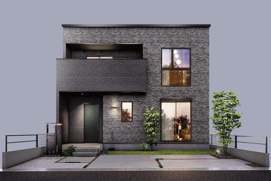 ポラスの分譲住宅 B/N七里