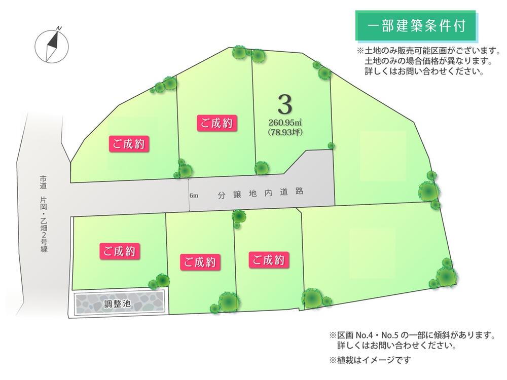 【片岡南分譲地】<BR>■全8区画