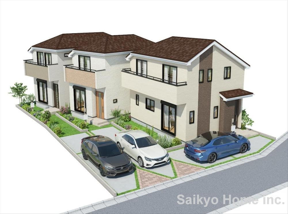 立川市柴崎町1丁目　新築分譲住宅　全3棟
