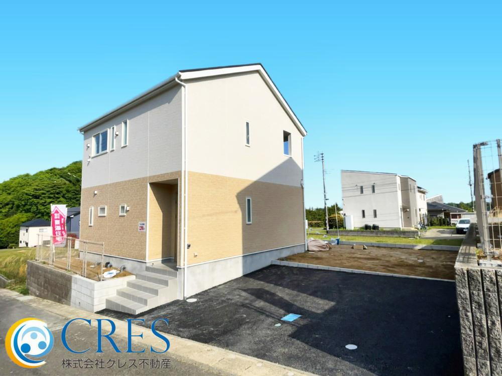 【クレス不動産】　東海村村松　☆5月完成予定☆　全4棟!!　人気の角地ございます♪