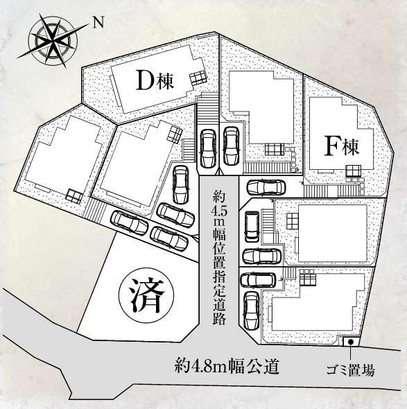 飯島町　建築条件付き土地　DF区画