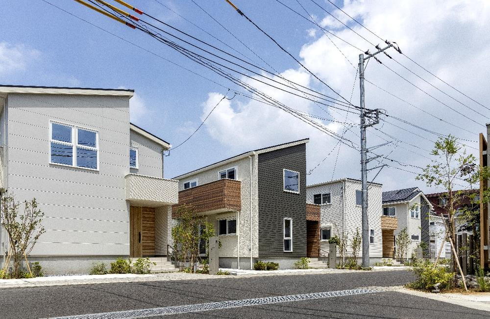 ウィザースガーデン鎌ヶ谷～four seasons～全55邸の大型タウンプロジェクト新街区【夏の道】受付開始