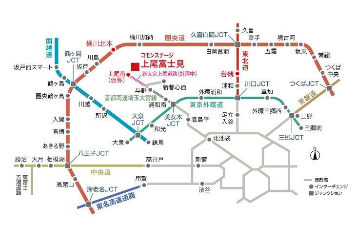 現地案内図