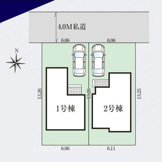 小平市花小金井南町３丁目　４期　全２棟
