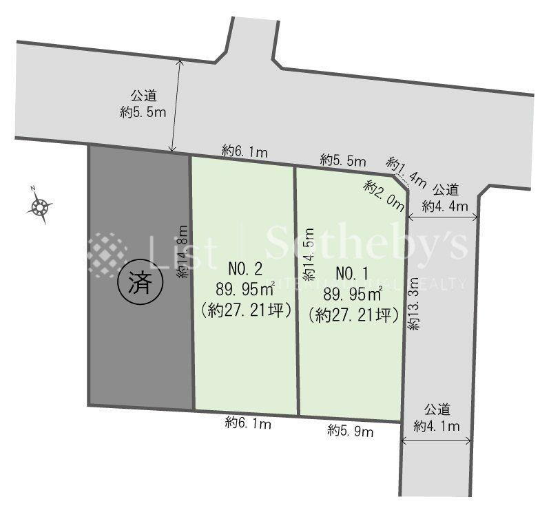 図面と現況が異なる場合は現況優先とさせていただきます。