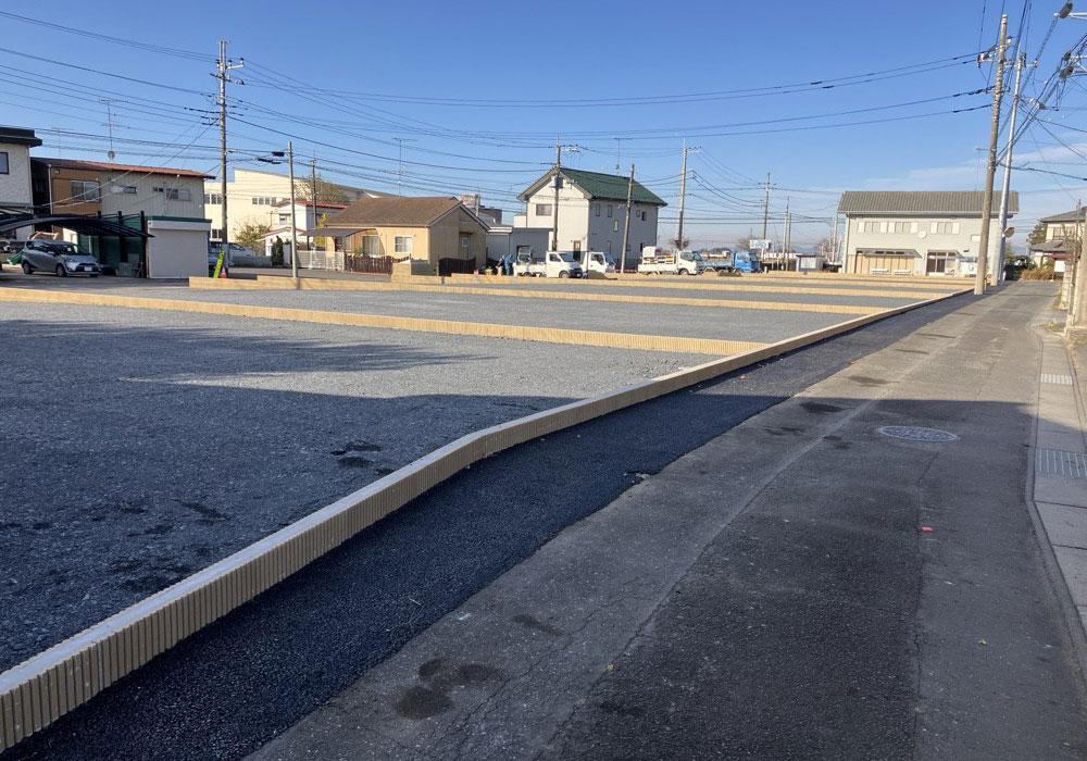 北側道路。