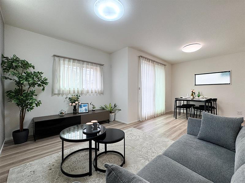 【最終1邸！モデルハウス見学可能】アグレシオ西新井本町Ⅱ建物面積122m<sup>2</sup>超！2階水回りの家事ラクプラン