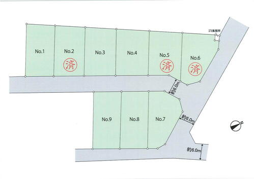 四街道市吉岡　新規売地全９区画