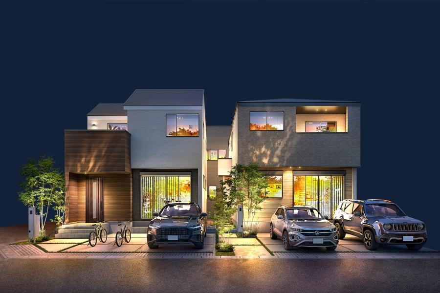 ポラスの分譲住宅 LAUGHラフ柏 パークサイド シーズン11期/予告広告
