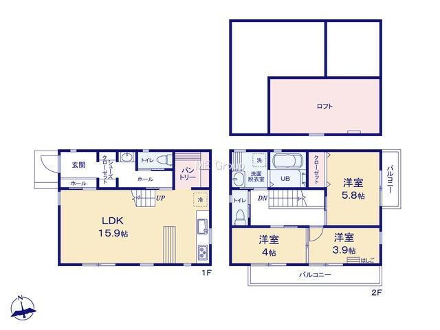 3880万円、土地面積98.62m2、建物面積78.62m2