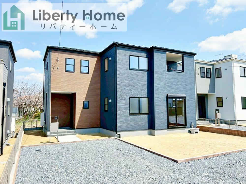 第1石岡市北府中　新築戸建　◆駐車スペース4台以上◆全居室南向き◆本日見学可能