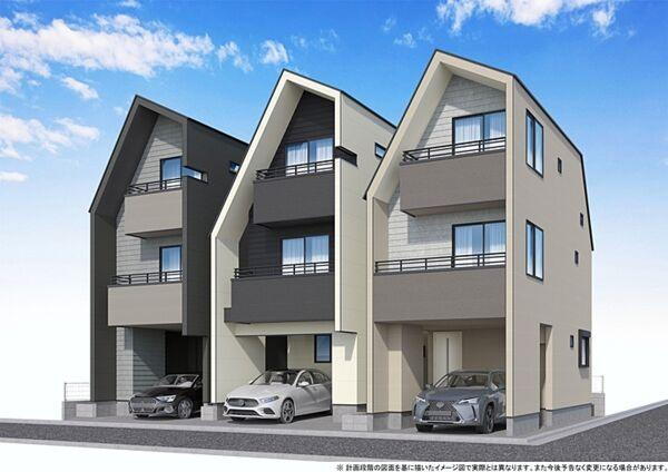 ◆メルディア堀江◆前面道路5m超！全棟南西向き＋南側角地を含む日当たりの良い全3棟♪