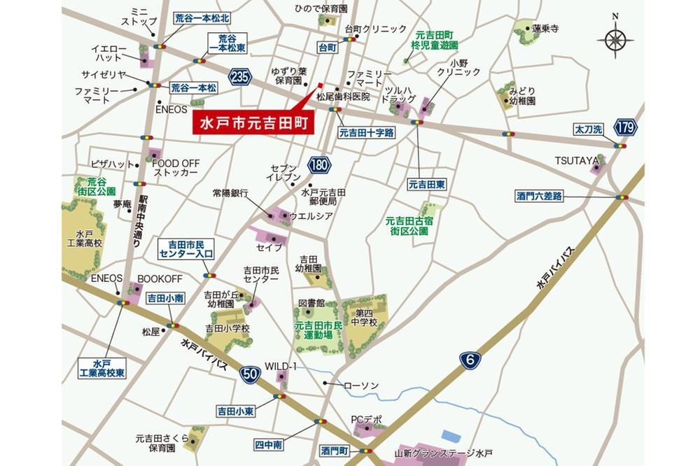 【予告広告】水戸市元吉田町（セキスハイム）2024年6月上旬予定/予告広告