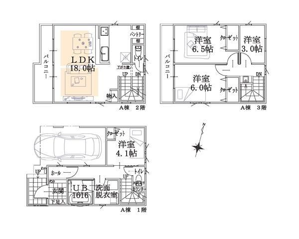 山元町３（山手駅） 6230万円～6380万円