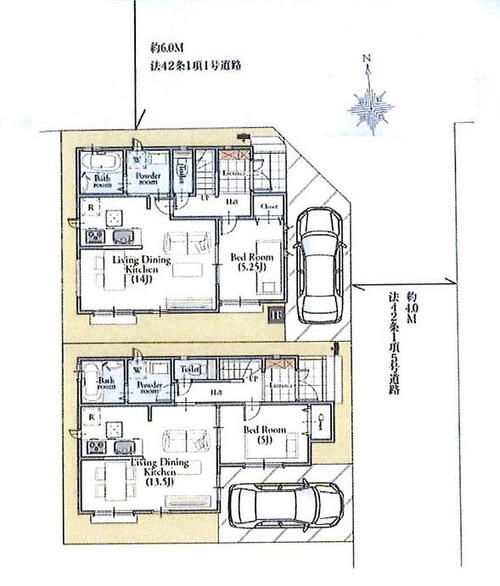 南鳩ヶ谷７（鳩ヶ谷駅） 3990万円・4190万円