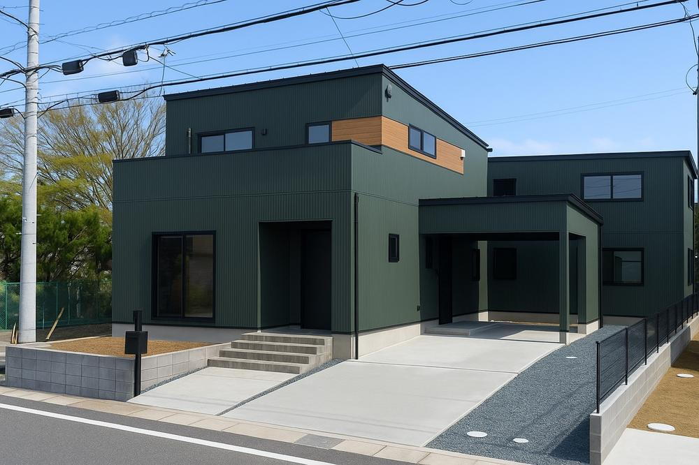 【CasualField上湯江】カーライフが楽しくなるガレージ付分譲住宅
