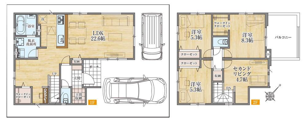 辻１（北戸田駅） 5999万円・6499万円