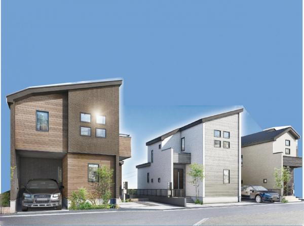 四街道市大日　新築戸建て【全3棟】