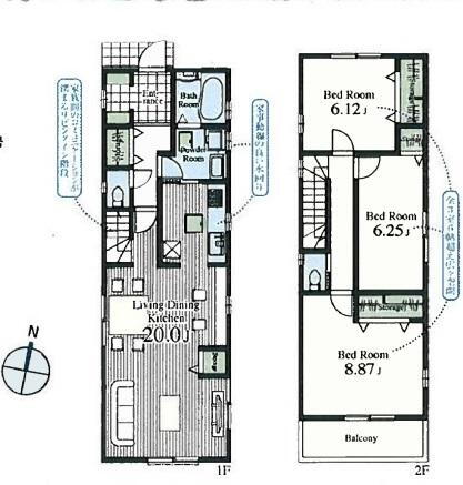 西小仙波町２（本川越駅） 4680万円・4880万円