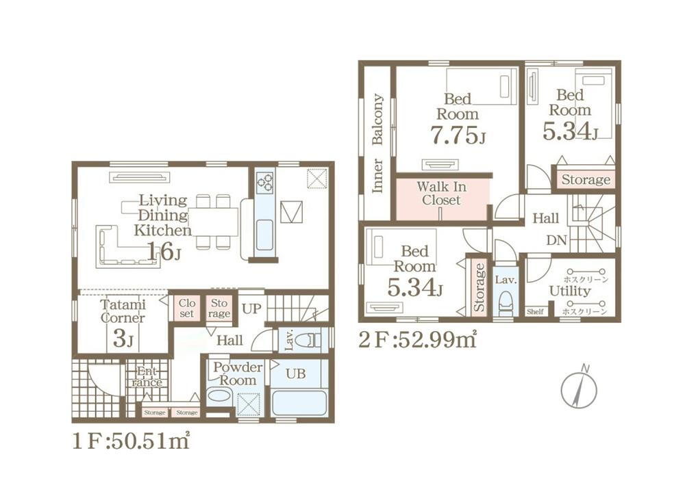 豊町２（新発田駅） 2290万円・2390万円
