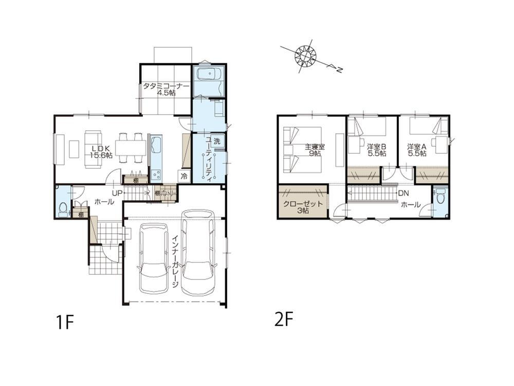 (B3)、価格3584万円、3LDK、土地面積208.43m<sup>2</sup>、建物面積139.11m<sup>2</sup> 