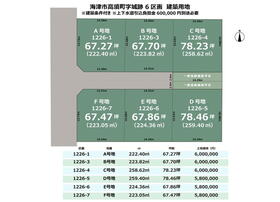 分譲地は通り抜けできない設計になっているので、住民を中心とした利用となり、セキュリティ確保にも繋がります。