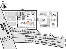 (B号棟)、価格3480万円、2LDK+S、土地面積114.28m<sup>2</sup>、建物面積103.09m<sup>2</sup> 