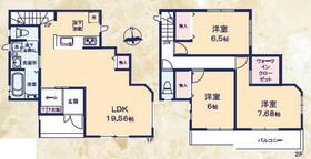 (B号棟)、価格3790万円、3LDK、土地面積108.04m<sup>2</sup>、建物面積96.47m<sup>2</sup> 