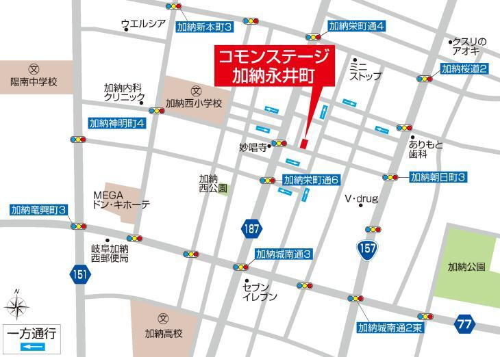 JR岐阜駅へ徒歩10分圏内のアクセスは仕事も学校も「行きたい」を選べるロケーションです。