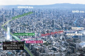 2022年9月撮影の空撮に光等を合成。実際とは多少異なる(※)