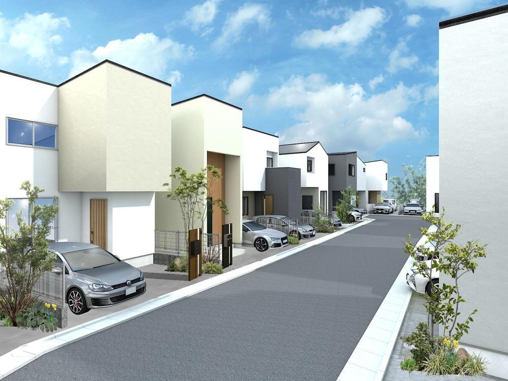 ベアーレ加茂Ⅱ―１８区画の街―「建築家とつくる家」