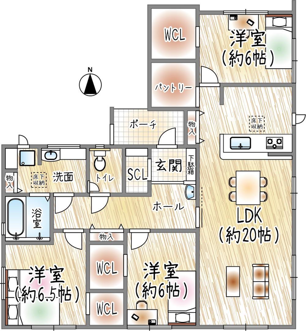 名塩さくら台１ 3480万円～3790万円