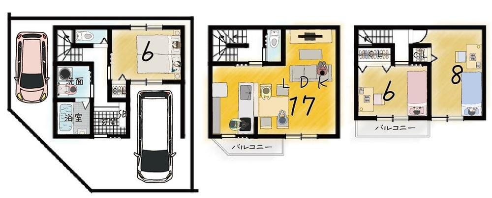 紫竹牛若町（北大路駅） 2800万円～3000万円