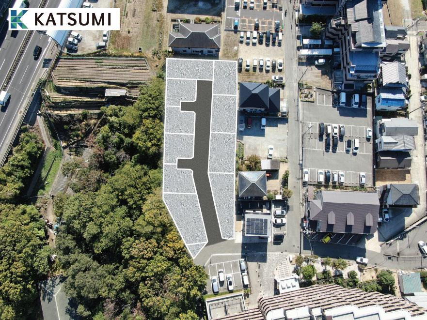神戸市西区伊川谷町有瀬<BR>現地（造成イメージ）<BR>約35坪以上の全10区画です。