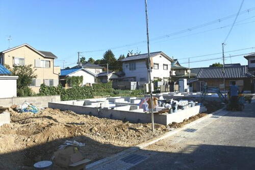 堺市東区関茶屋の家