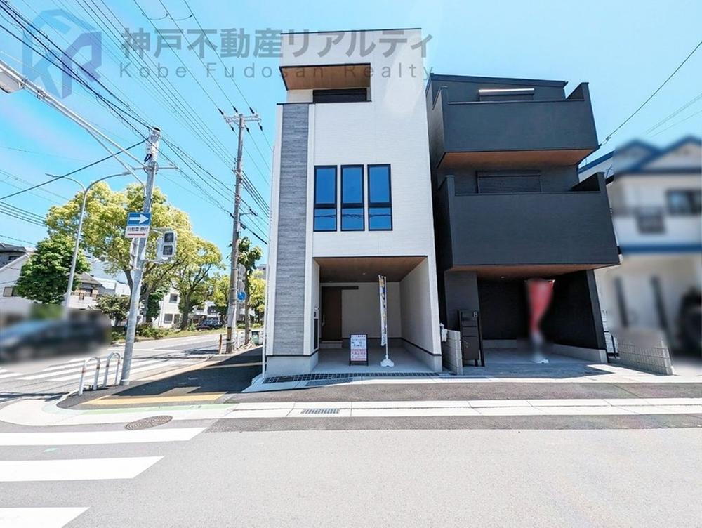 長田区二葉町♪新築戸建/2棟<BR>外観（A号地）